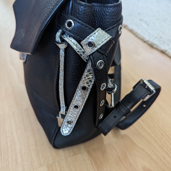 MICHAEL Michael Kors Bristol Small Leather Backpack Black - Picture 5 of 14